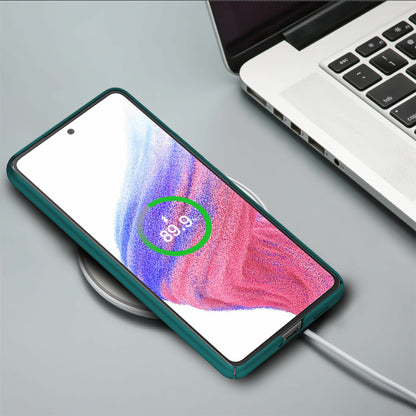 For Samsung Galaxy A53 5G Hard PC Cell Phone Cover Solid Color Drop-proof Case