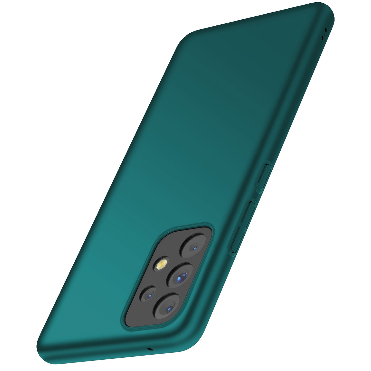 For Samsung Galaxy A53 5G Hard PC Cell Phone Cover Solid Color Drop-proof Case