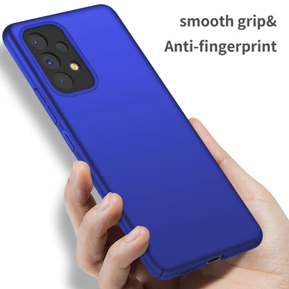 For Samsung Galaxy A53 5G Hard PC Cell Phone Cover Solid Color Drop-proof Case