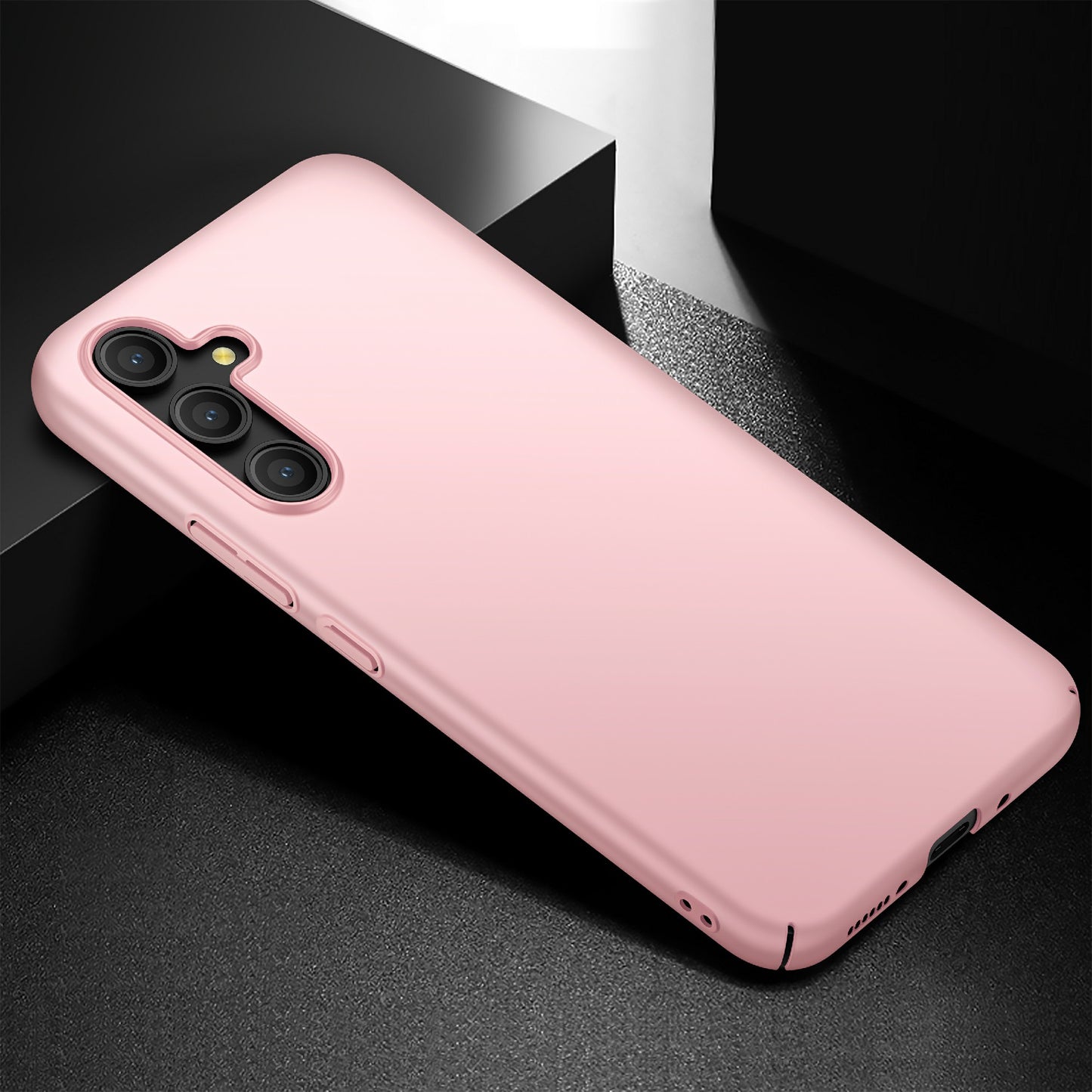 For Samsung Galaxy A54 5G Solid Color Drop-proof Cover Hard PC Cell Phone Case