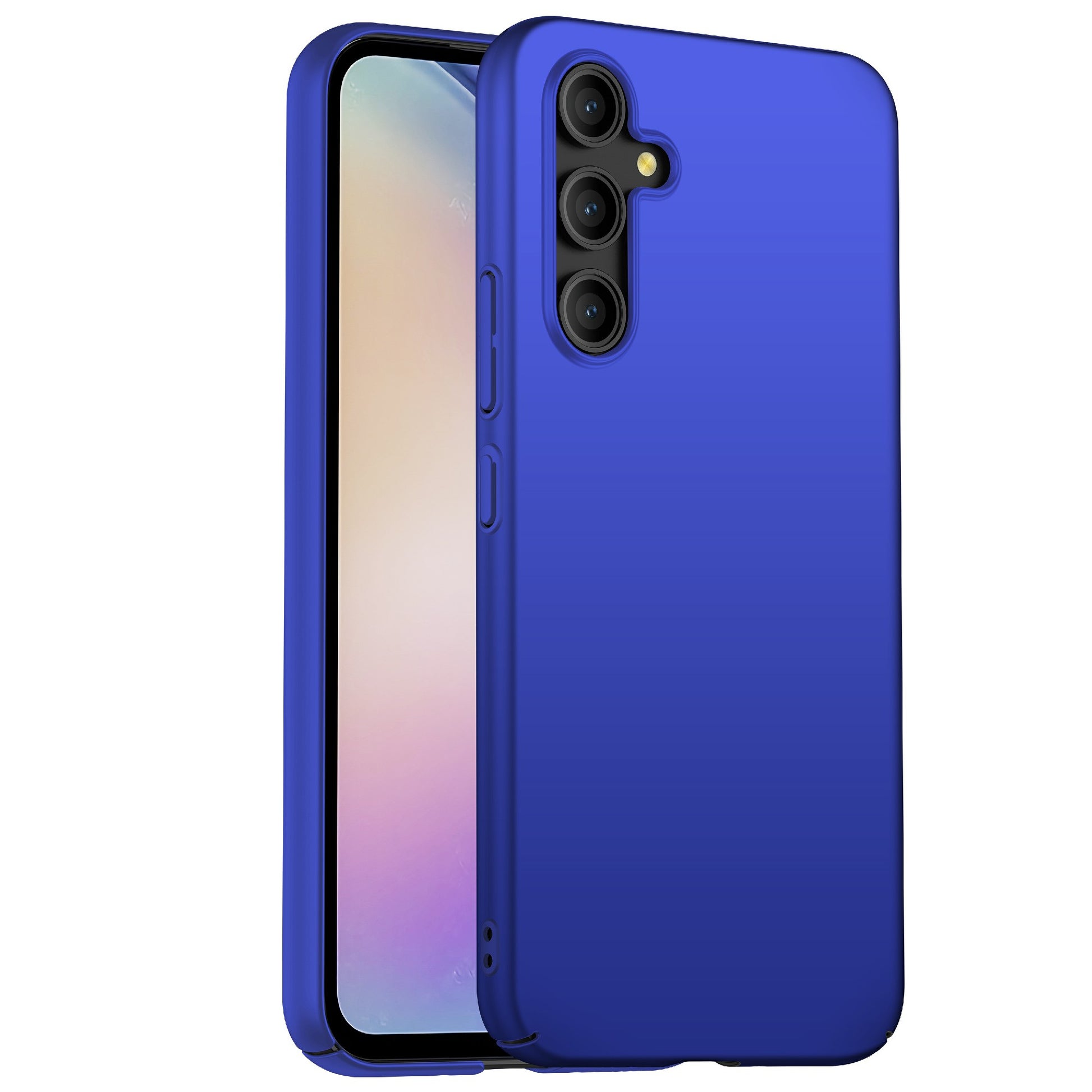 For Samsung Galaxy A54 5G Solid Color Drop-proof Cover Hard PC Cell Phone Case