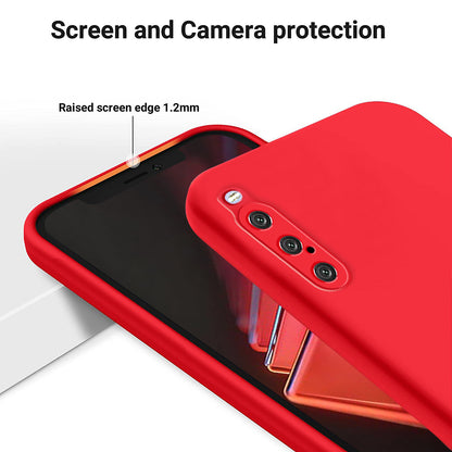 For Sony Xperia 10 V Liquid Silicone Phone Case Soft Lining Shockproof Cover with Strap