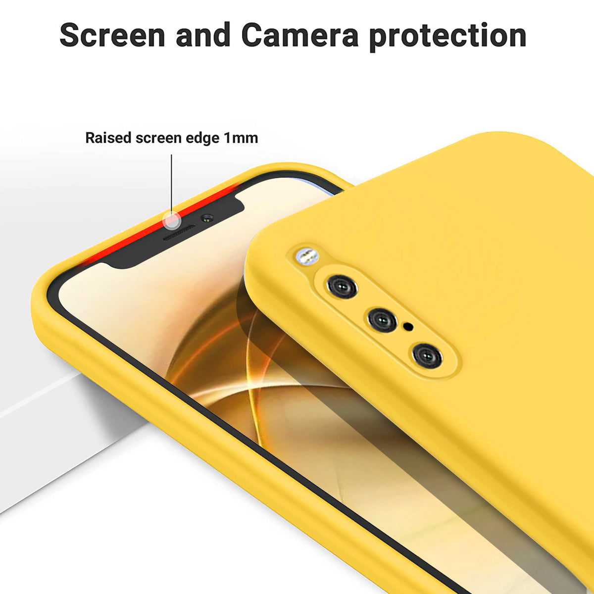 For Sony Xperia 10 V Liquid Silicone Phone Case Soft Lining Shockproof Cover with Strap