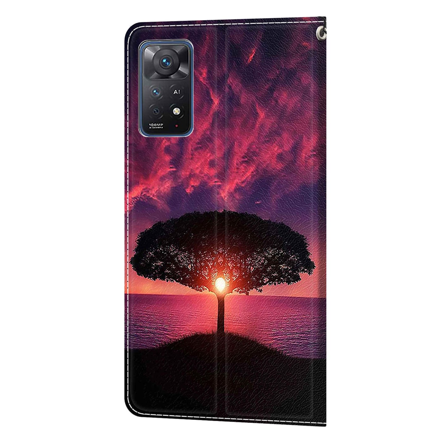 Leather Case for Xiaomi Redmi Note 11 Pro 4G (MediaTek) / Note 11 Pro 5G (Qualcomm) / Note 12 Pro 4G , Pattern Stand Card Slots Phone Cover