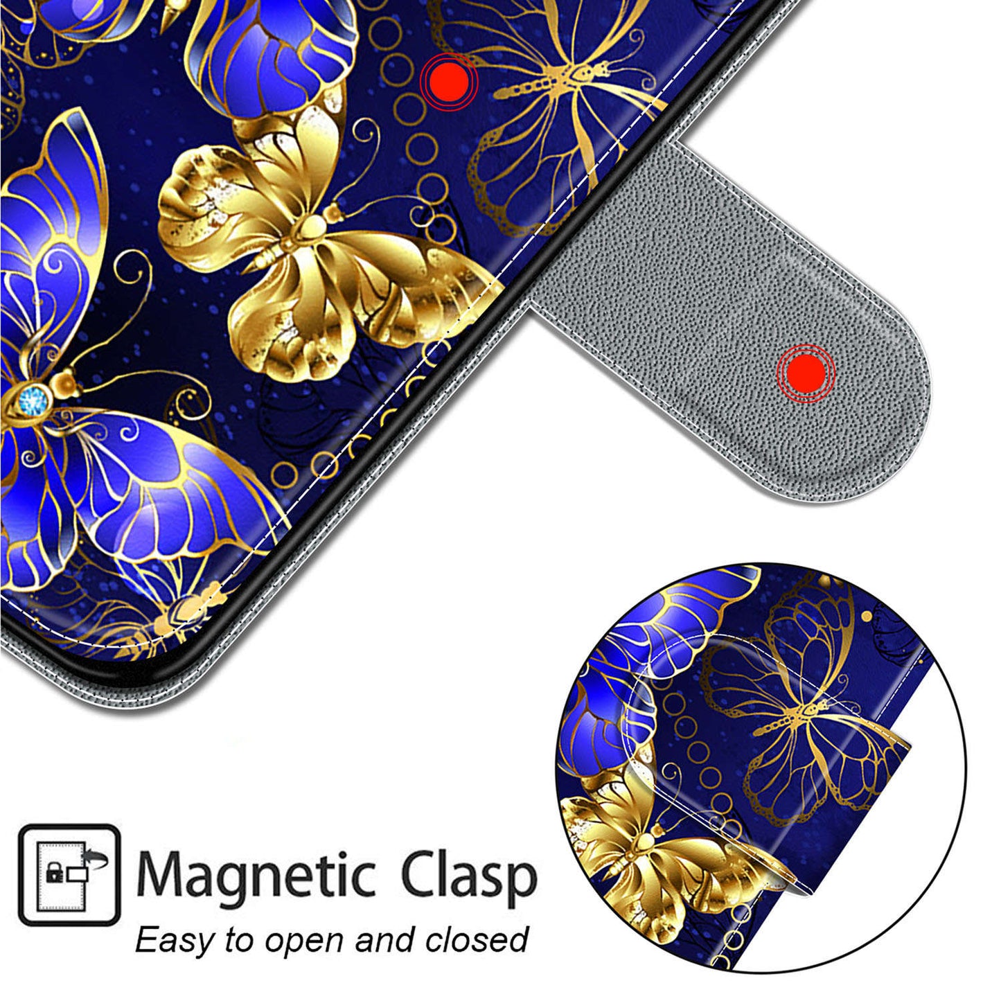 Leather Case for Xiaomi Redmi Note 11 Pro 4G (MediaTek) / Note 11 Pro 5G (Qualcomm) / Note 12 Pro 4G , Pattern Stand Card Slots Phone Cover