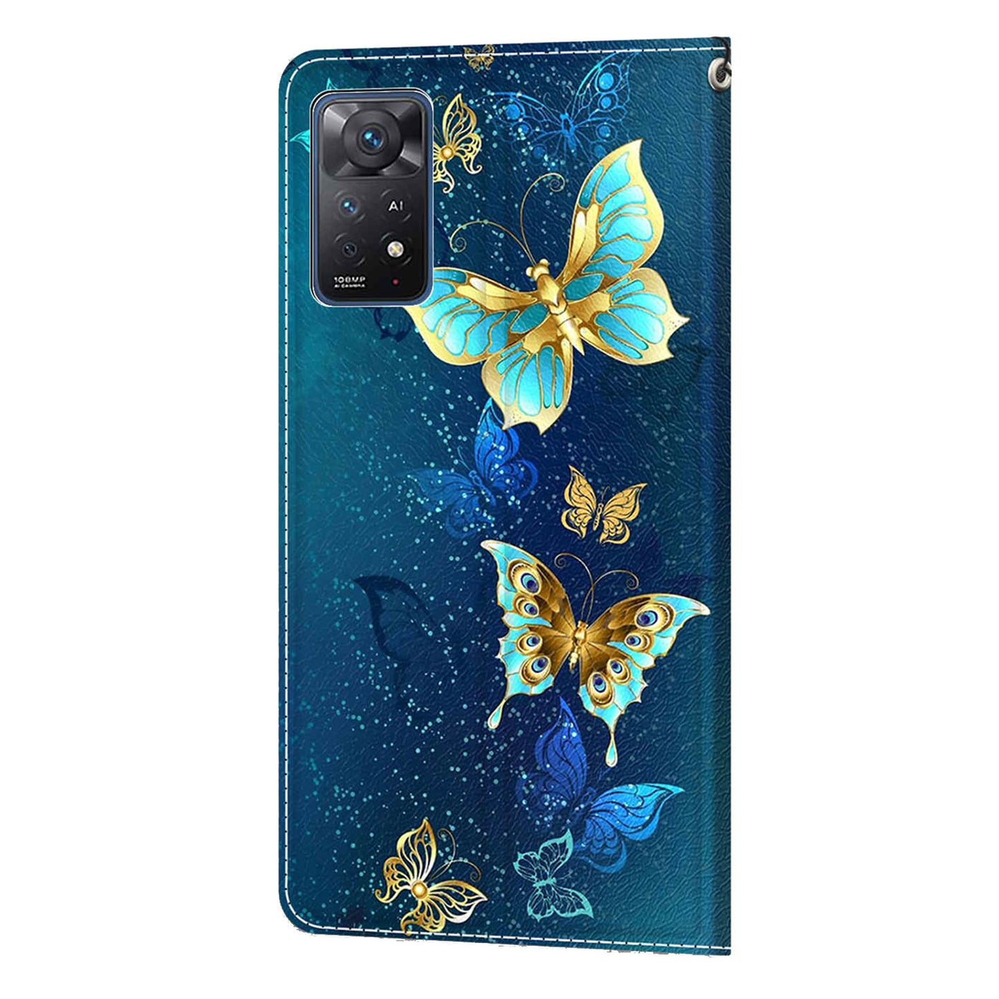 Leather Case for Xiaomi Redmi Note 11 Pro 4G (MediaTek) / Note 11 Pro 5G (Qualcomm) / Note 12 Pro 4G , Pattern Stand Card Slots Phone Cover