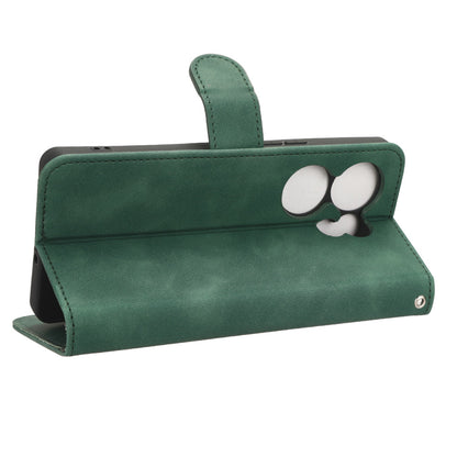 For Tecno Camon 20 4G / Camon 20 Premier 5G Leather Case Stand Wallet Skin-touch Phone Cover