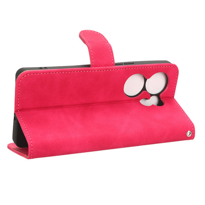 For Tecno Camon 20 4G / Camon 20 Premier 5G Leather Case Stand Wallet Skin-touch Phone Cover