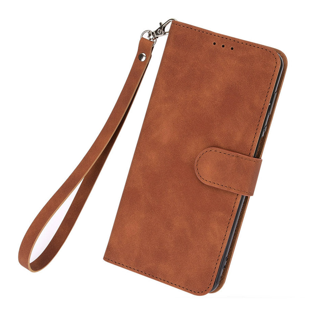 For Tecno Camon 20 4G / Camon 20 Premier 5G Leather Case Stand Wallet Skin-touch Phone Cover