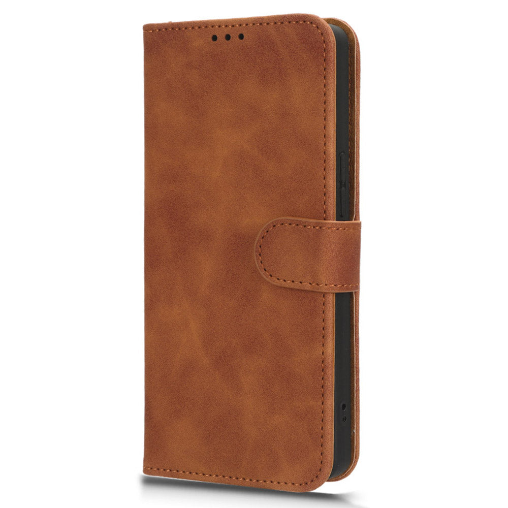 For Tecno Camon 20 4G / Camon 20 Premier 5G Leather Case Stand Wallet Skin-touch Phone Cover