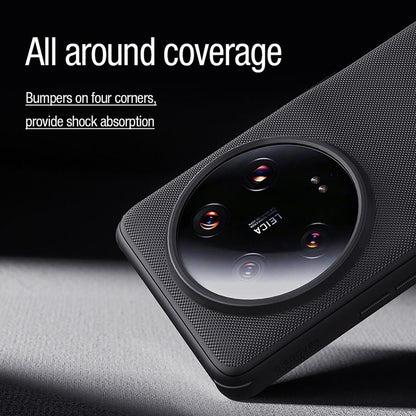 NILLKIN Frosted Shield Pro for Xiaomi 13 Ultra Magnetic Phone Case Matte PC+TPU Cover Compatible with MagSafe