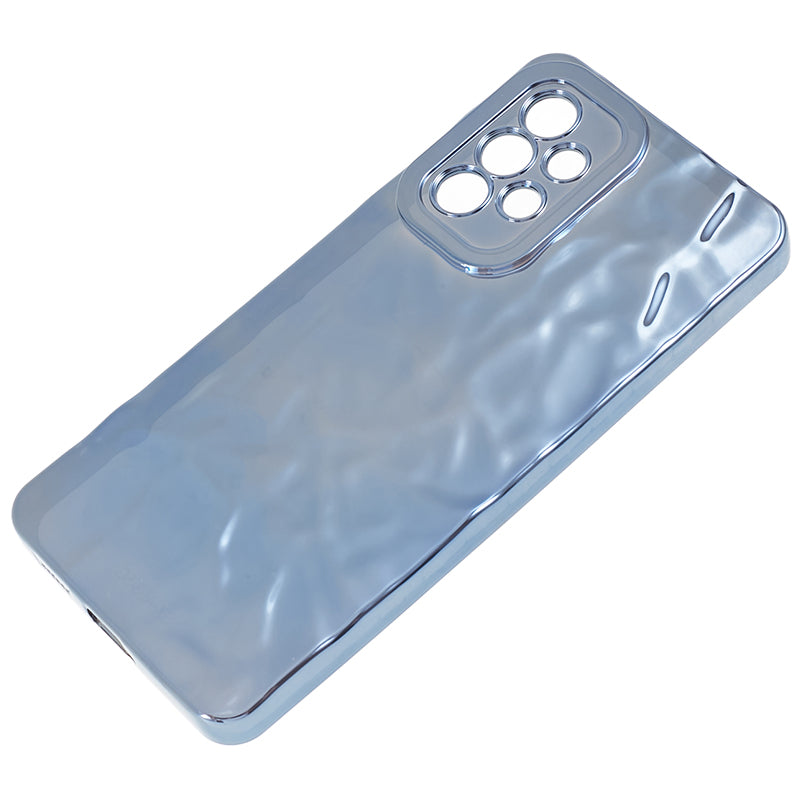 For Samsung Galaxy A13 4G Electroplating Anti-drop Cover Wrinkled TPU Phone Case