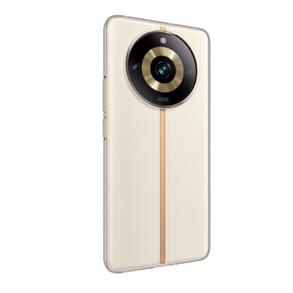 10Pcs / Pack For Realme 11 Pro 5G Mobile Phone Case Soft Clear TPU Cover Inner Watermark-Free Shell