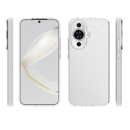 10Pcs / Pack For Huawei nova 11 Inner Watermark-Free Clear Phone Case Soft TPU Mobile Phone Cover