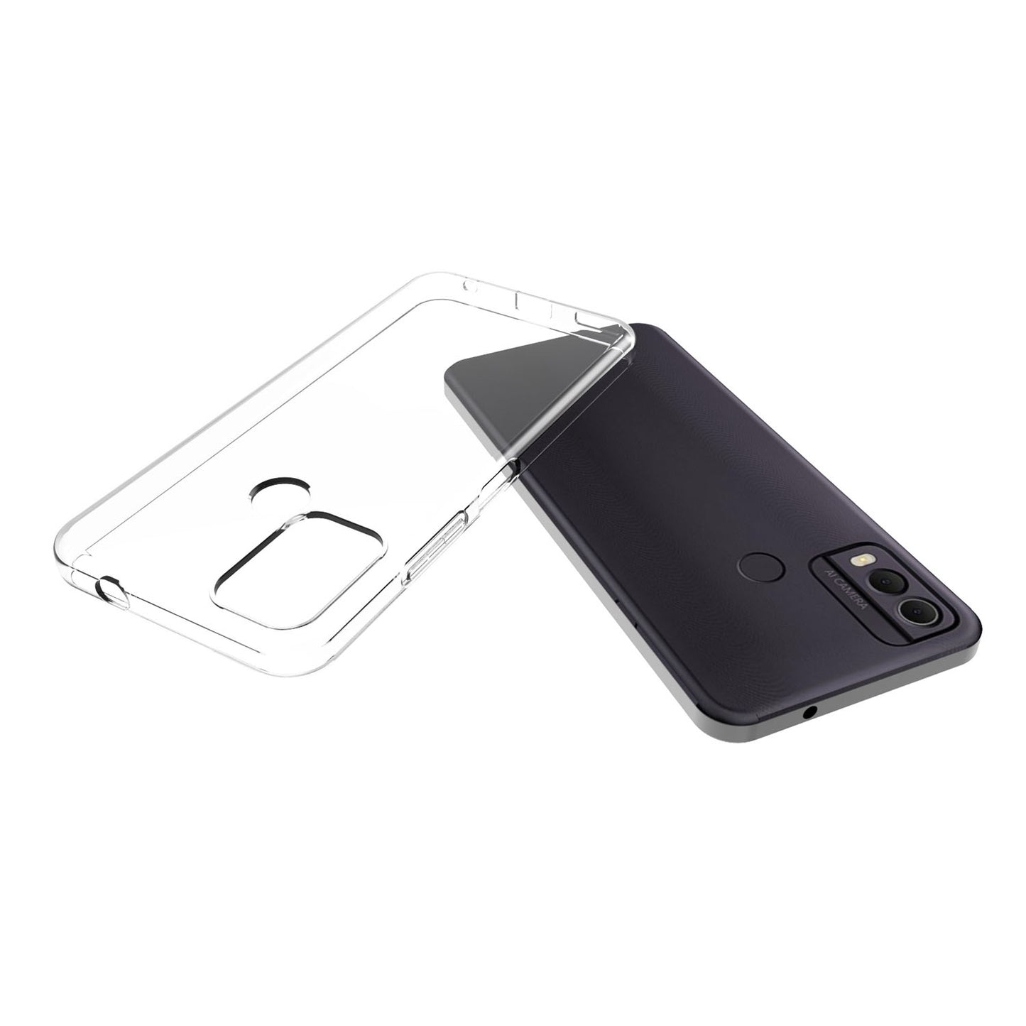 10Pcs / Pack For Nokia C22 Soft TPU Clear Phone Case Inner Watermark-Free Phone Cover