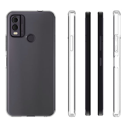 10Pcs / Pack For Nokia C22 Soft TPU Clear Phone Case Inner Watermark-Free Phone Cover
