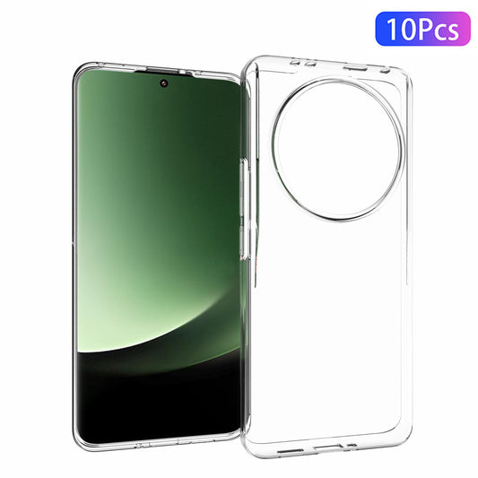 10Pcs / Pack For Xiaomi 13 Ultra Transparent Phone Case Inner Watermark-Free Soft TPU Back Cover