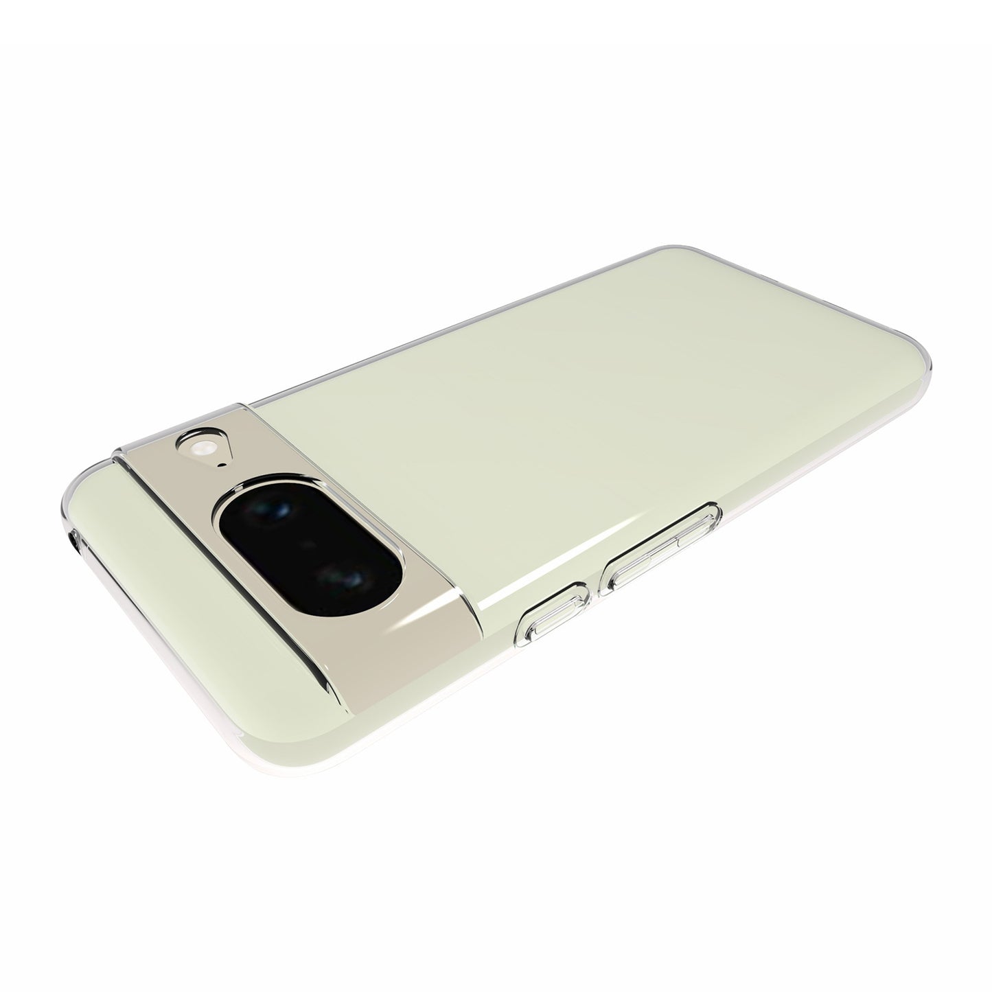 10Pcs / Pack For Google Pixel 8 Inner Watermark-Free Phone Case Transparent TPU Phone Cover