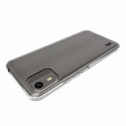 10Pcs / Pack Clear TPU Case for Nokia C12 4G / C12 Pro / C12 Plus , Inner Watermark-Free Phone Cover