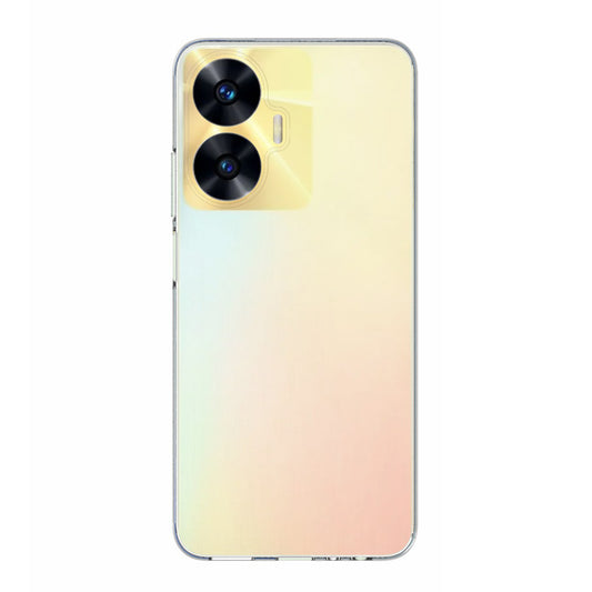 10Pcs / Pack Transparent TPU Phone Case for Realme C55 , Inner Watermark-Free Cell Phone Cover