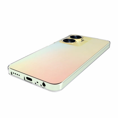 10Pcs / Pack Transparent TPU Phone Case for Realme C55 , Inner Watermark-Free Cell Phone Cover