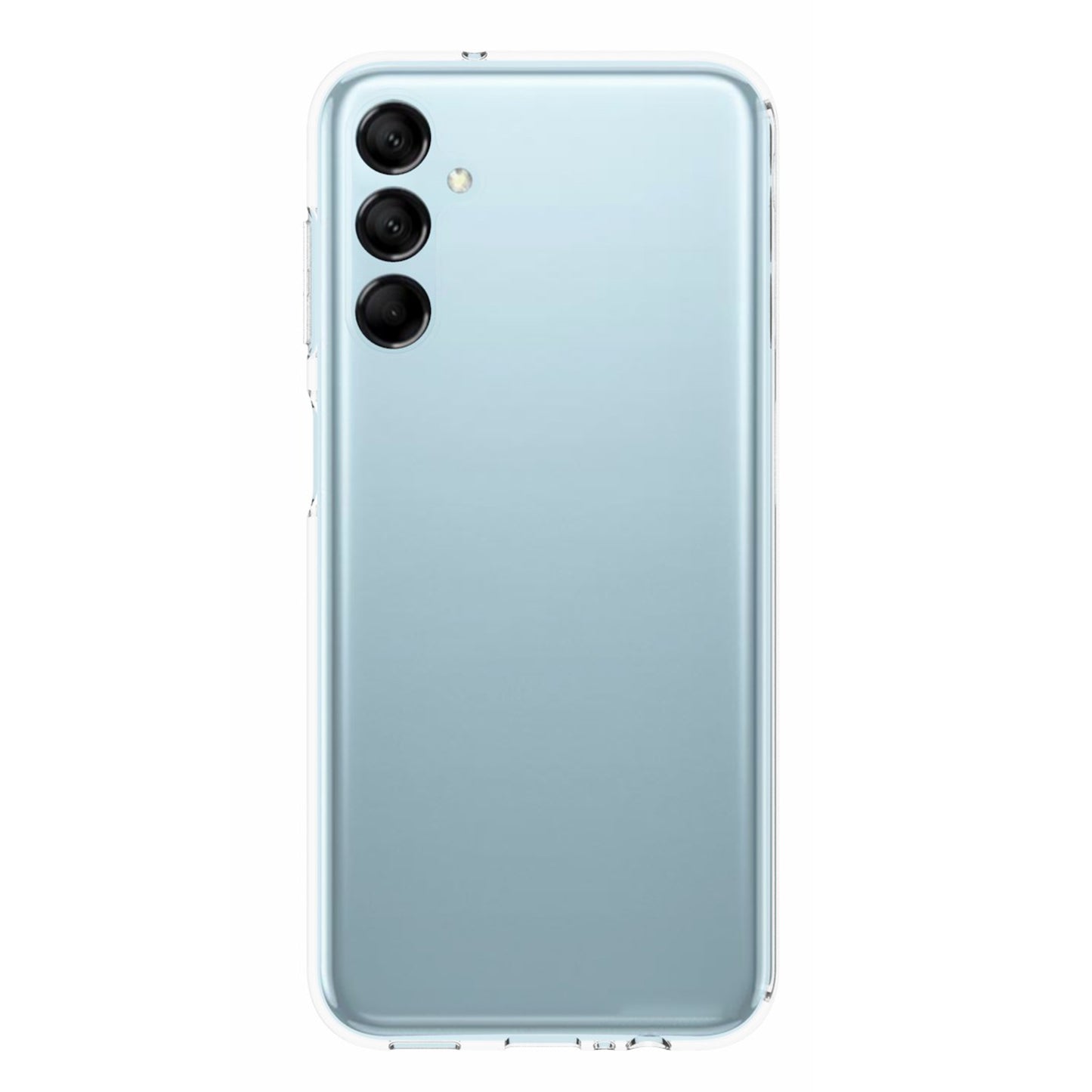 10Pcs / Pack For Samsung Galaxy M14 5G Phone TPU Case Inner Watermark-Free Transparent Cover