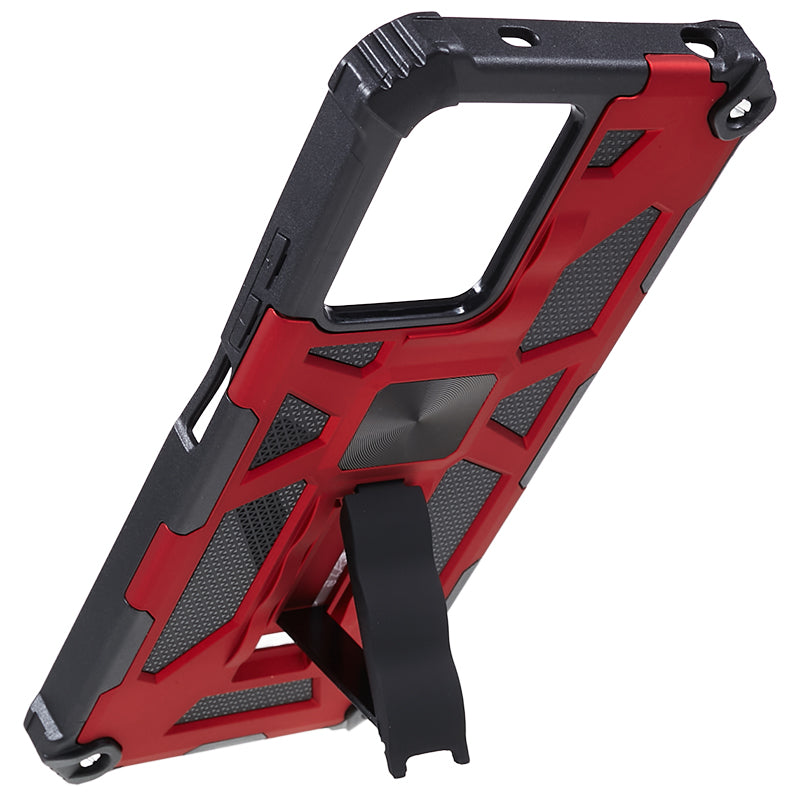 Kickstand Phone Case for Xiaomi Redmi Note 12 4G , PC + TPU Drop-proof Protective Phone Cover