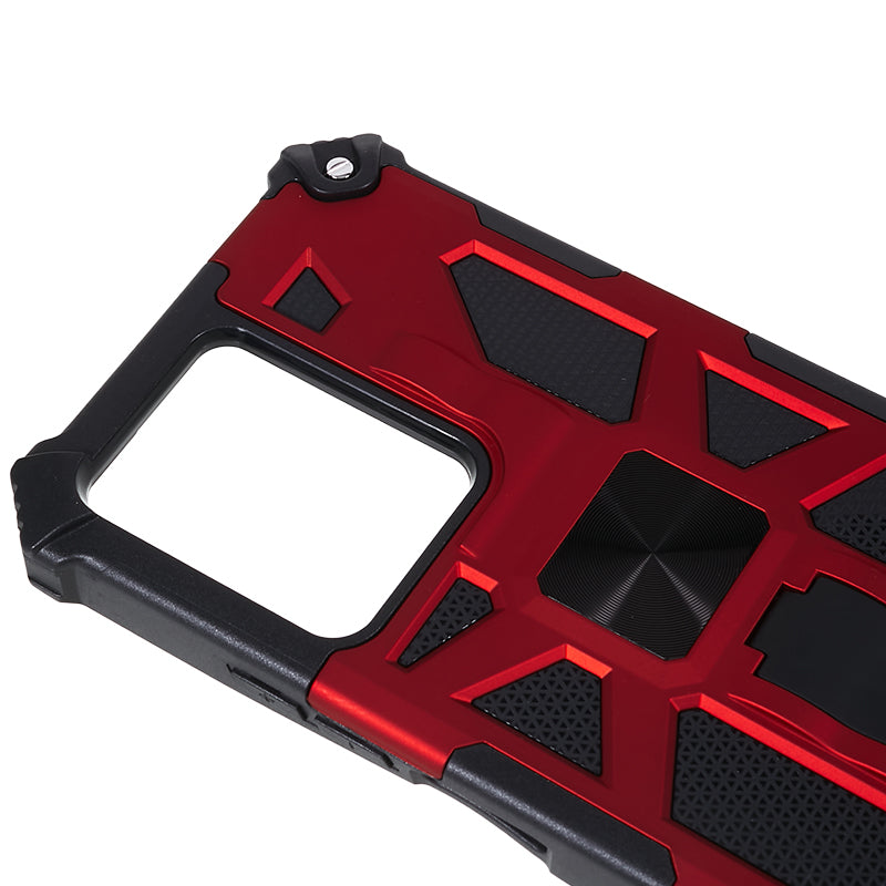 Kickstand Phone Case for Xiaomi Redmi Note 12 4G , PC + TPU Drop-proof Protective Phone Cover