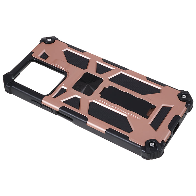 Kickstand Phone Case for Xiaomi Redmi Note 12 4G , PC + TPU Drop-proof Protective Phone Cover