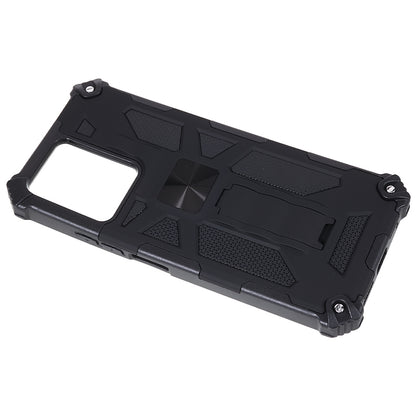 Kickstand Phone Case for Xiaomi Redmi Note 12 4G , PC + TPU Drop-proof Protective Phone Cover