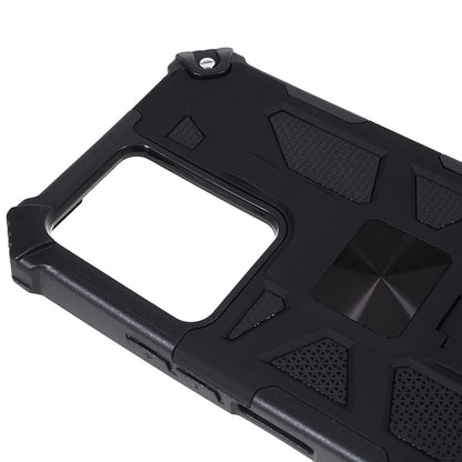 Kickstand Phone Case for Xiaomi Redmi Note 12 4G , PC + TPU Drop-proof Protective Phone Cover