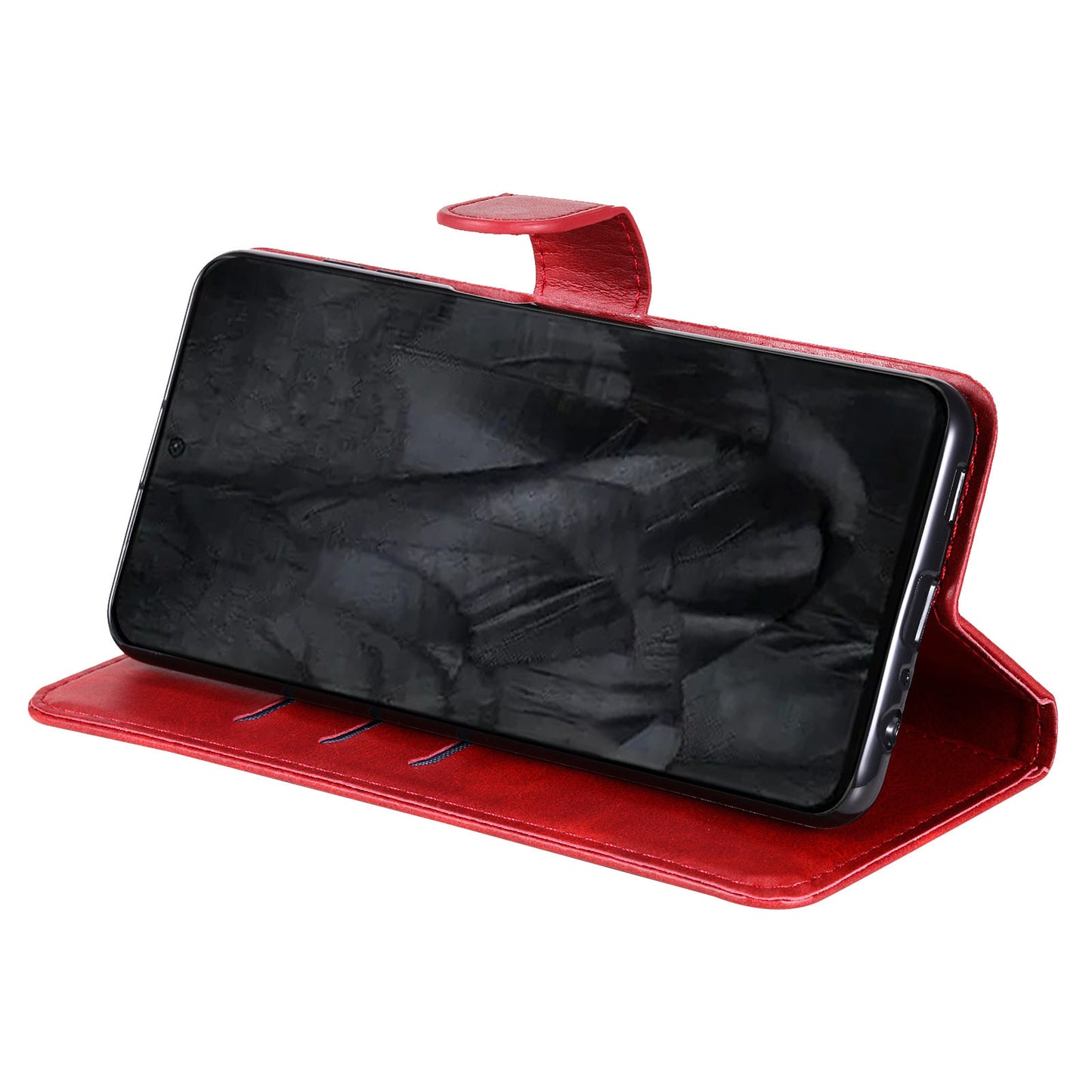 For Google Pixel 8 Pro Calf Texture Phone Case Zipper Pocket Leather Wallet Stand Cover