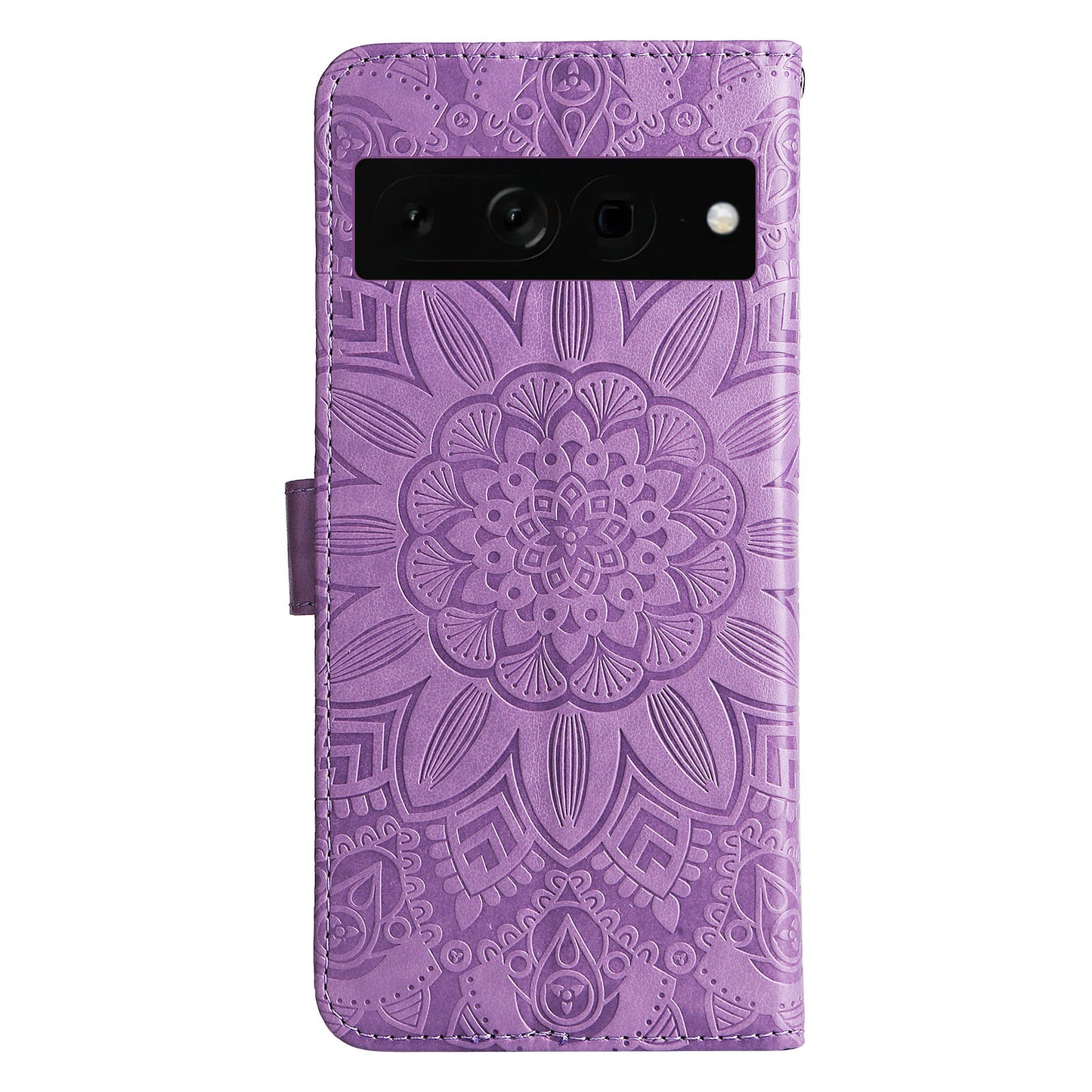 For Google Pixel 7 Pro 5G PU Leather Sunflower Imprinted Phone Case Flip Stand Wallet Cover