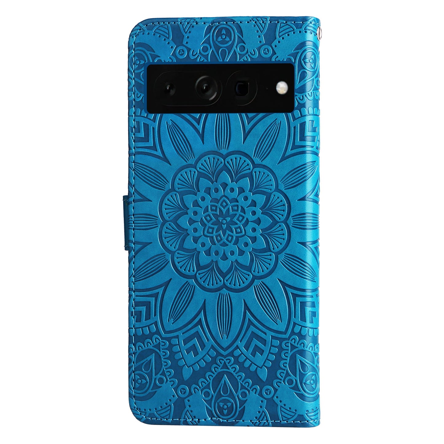 For Google Pixel 7 Pro 5G PU Leather Sunflower Imprinted Phone Case Flip Stand Wallet Cover