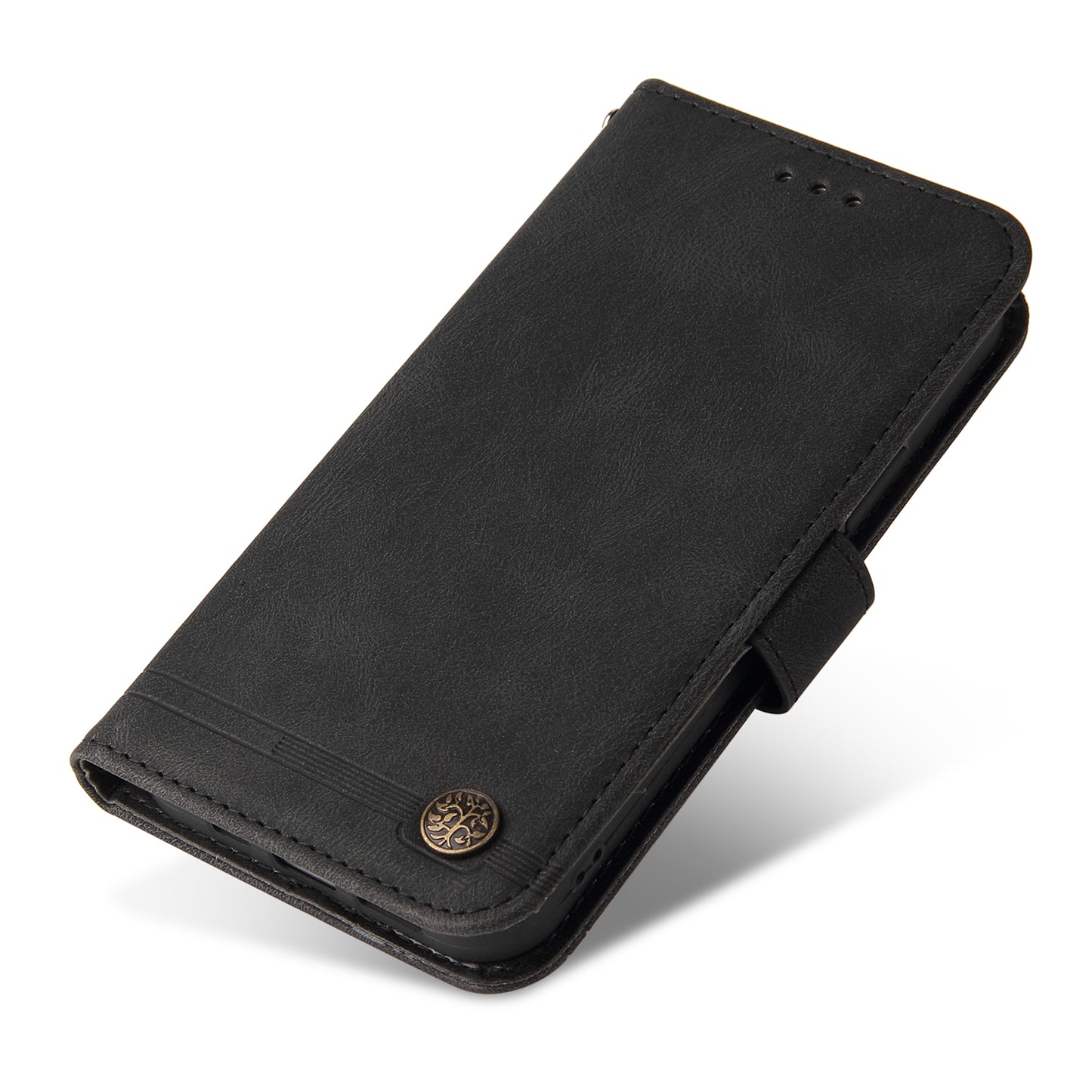 For Google Pixel 7 Pro 5G Dustproof Wallet Phone Case Imprinted Lines Stand Skin-touch PU Leather+TPU Cover