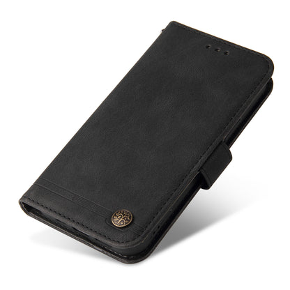 For Google Pixel 7 Pro 5G Dustproof Wallet Phone Case Imprinted Lines Stand Skin-touch PU Leather+TPU Cover