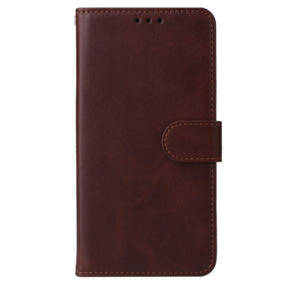 For Google Pixel 7 5G Calf Texture Phone Cover Wallet Stand Shockproof Case with Strap