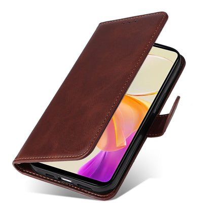 For vivo Y78 (China) 5G / Y36 4G / Y36 5G Phone Case Calf Texture Leather Wallet Stand Cover