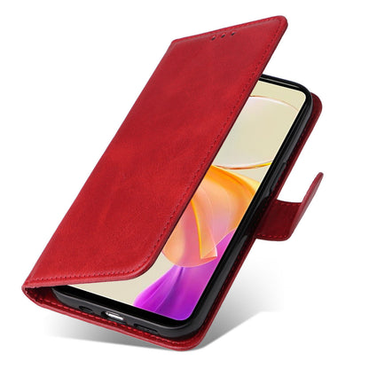 For vivo Y78 (China) 5G / Y36 4G / Y36 5G Phone Case Calf Texture Leather Wallet Stand Cover