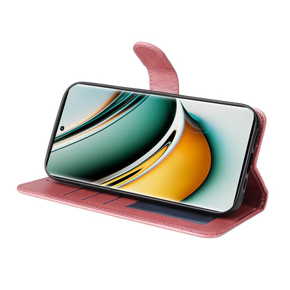 For Realme 11 Pro+ 5G / 11 Pro 5G PU Leather Wallet Phone Case Calf Texture Flip Stand Cover