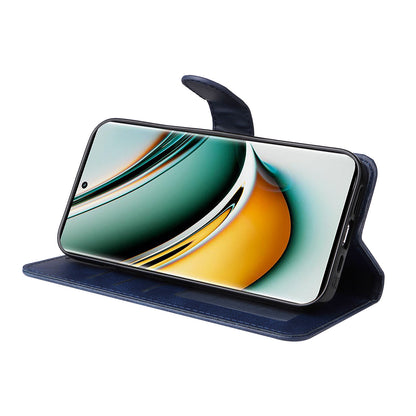 For Realme 11 Pro+ 5G / 11 Pro 5G PU Leather Wallet Phone Case Calf Texture Flip Stand Cover