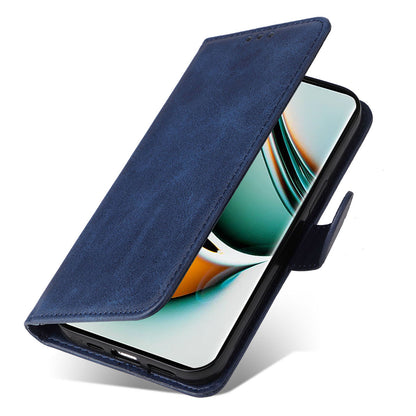For Realme 11 Pro+ 5G / 11 Pro 5G PU Leather Wallet Phone Case Calf Texture Flip Stand Cover