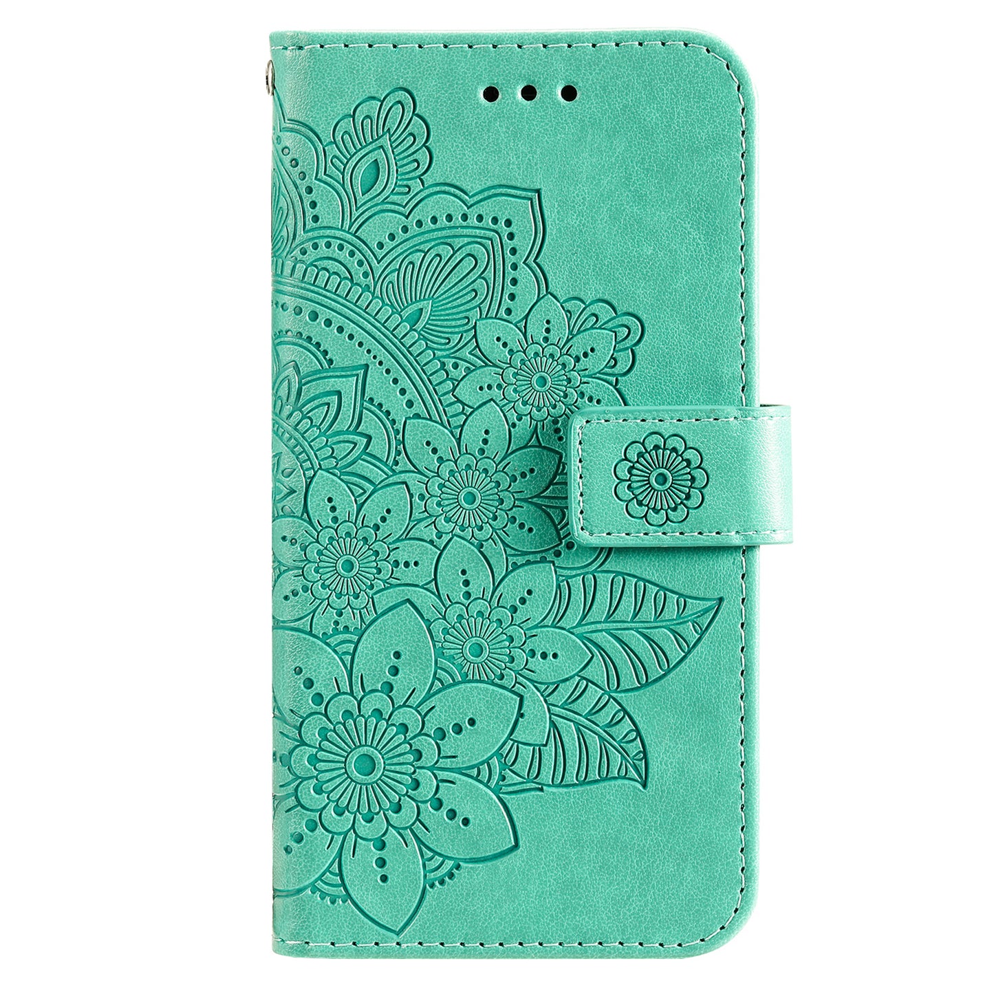For Realme 11 Pro 5G / 11 Pro+ 5G Mobile Phone Shell Stand Wallet Imprinted Flower PU Leather Cover Phone Case