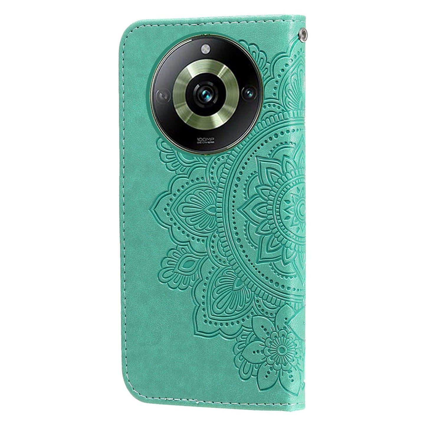 For Realme 11 Pro 5G / 11 Pro+ 5G Mobile Phone Shell Stand Wallet Imprinted Flower PU Leather Cover Phone Case