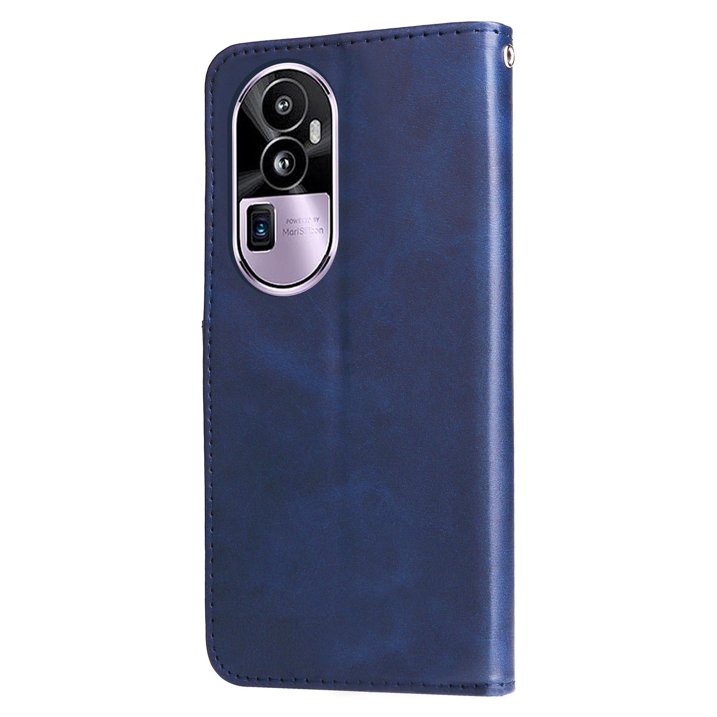 For Oppo Reno10 Pro+ 5G Calf Texture Phone Case Zipper Pocket Wallet Foldable Stand Cover