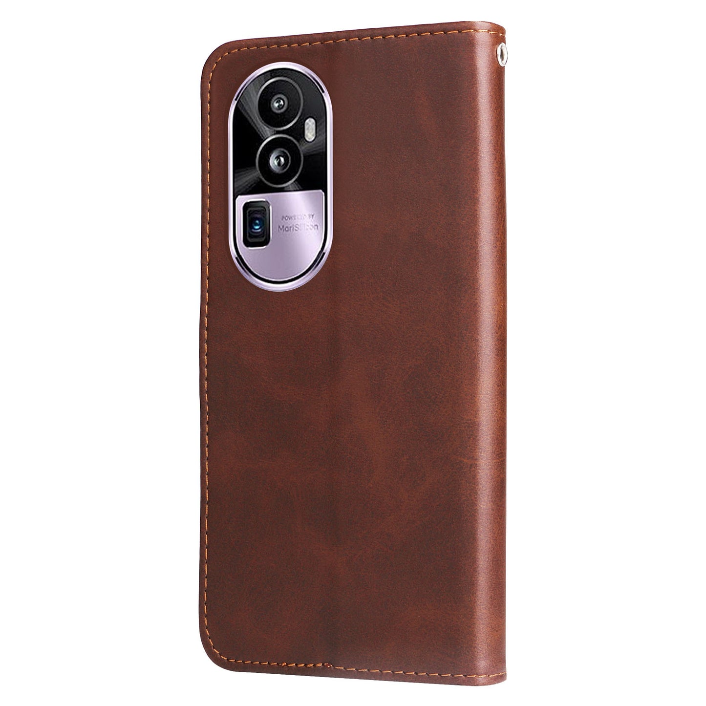 For Oppo Reno10 Pro+ 5G Calf Texture Phone Case Zipper Pocket Wallet Foldable Stand Cover