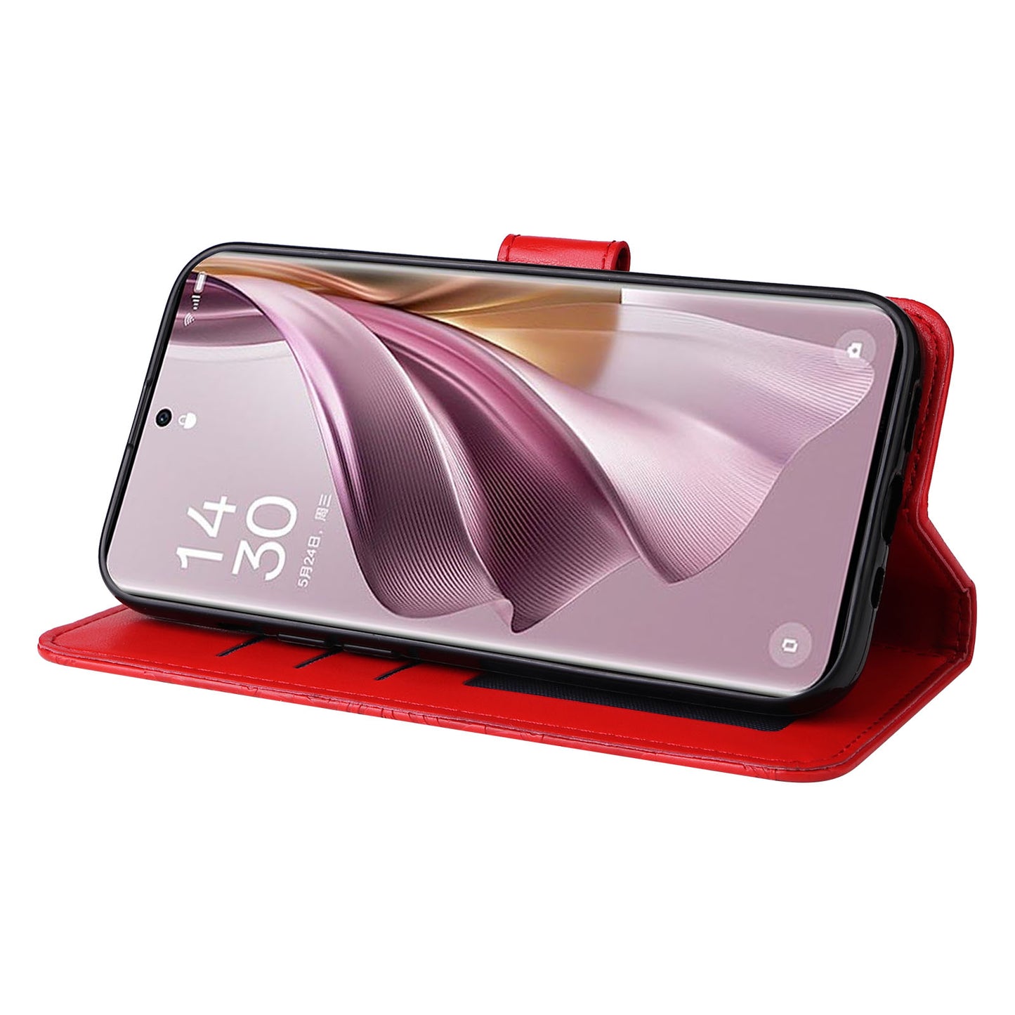 For Oppo Reno10 Pro+ 5G Book Style Protective Cover Sunflower Imprinted Stand Leather Wallet Case