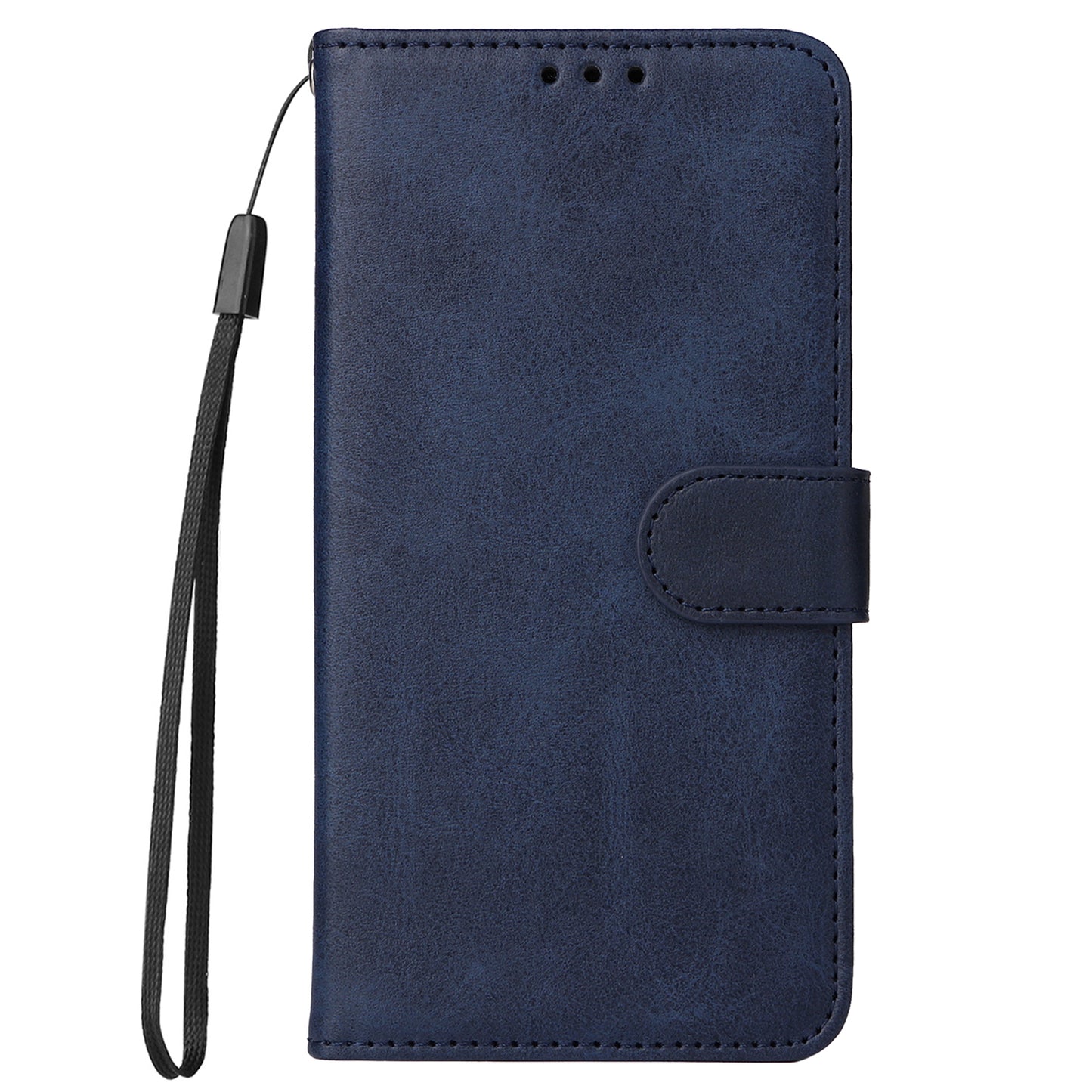 For Oppo Reno10 Pro+ 5G Flip Cover Wallet Stand Calf Texture PU Leather Phone Case with Strap