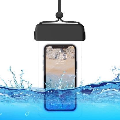 IPX8 Waterproof Phone Case Clear TPU Cellphone Holder Pouch Screen Touchable for Smartphones within 7''