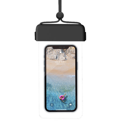 IPX8 Waterproof Phone Case Clear TPU Cellphone Holder Pouch Screen Touchable for Smartphones within 7''